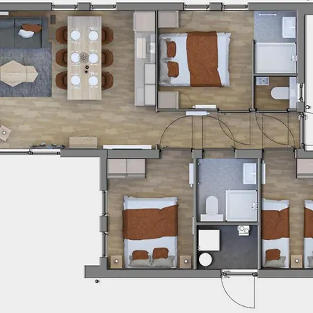 Apartment Cozy Near The *